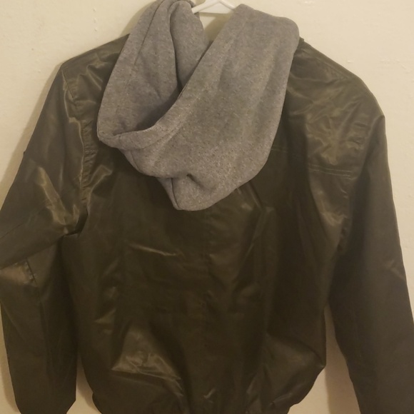 Members Only Flight Satin Twill Hooded Jacket - Picture 5 of 5